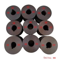 110V Rolling Pipe Bending Machine Tube Bender Round 5/8&Prime;-2.99&Prime; Square 5/8&Prime;-1.97&Prime;