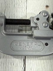 GENERAL TOOLS NO. 120 Made in USA. Pipe Tubing Conduit Cutter Good Condition