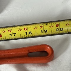 Pittsburgh 24&Prime; Steel Pipe Wrench -Straight Jaw 3&Prime; Capacity- Item #61361