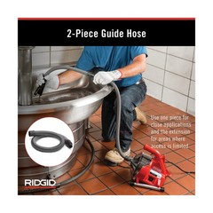 RIDGID 55808 PowerClear 120-Volt Drain Cleaning Machine Kit for Tubs, Showers&hellip;