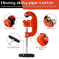 Professional Pipe Cutter Tool for 1-3&Prime; Pipes,Heavy Duty Metal Tube Cutter to &hellip;