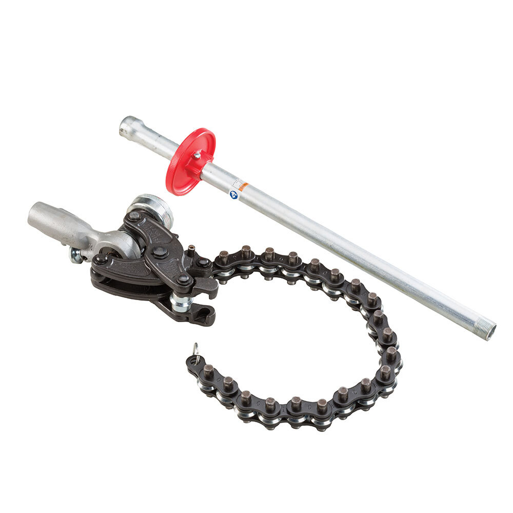 Ridgid 68650 Model 206 1 1/2&Prime;-6&Prime; No Hub Soil Ratcheting Chain Pipe Cutter