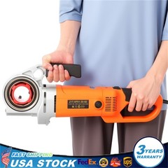 Handheld Electric Pipe Threader Threading Machine W/6 Pipe Cutter 1/2&Prime; &ndash; 2&Prime;