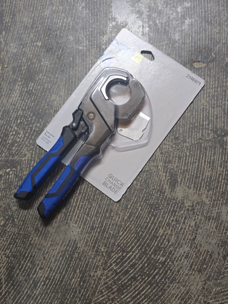 🛠️ Kobalt Plastic Tubing & PEX Cutter 2146971