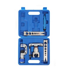 Flaring Tool Kit for 1/4 &ndash; 3/4 and 6-19mm Single Flare, 6 holes, Eccentric