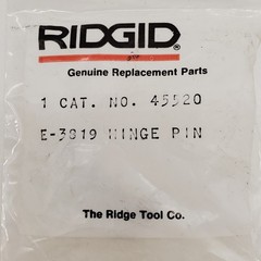 Ridgid 45520 E-3819 Replacement Threading Hinge Pin for 360 Pipe Cutter Genuine