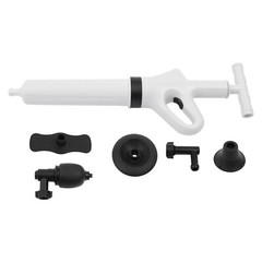 High Pressure Toilet Air Plunger Kit Air Toilet Unclogger Air Drain Blaster Kit