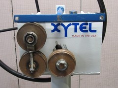 Xytel Shop Made 1/4&Prime;-3/8&Prime; Speed Tubing Tube Bender 43-1/2&Prime; x 48-1/2&Prime; Base 54&Prime;OAH