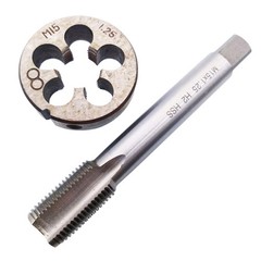 HSS M15 x 1.25mm Tap And Die Metric Thread Right Hand High Speed Steel Tool
