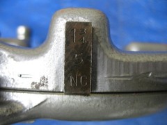 Ridgid 500B Bolt Die Head, 1-1/8 to 2 Inch Capacity with NEW 1-3/4 x 5 Dies
