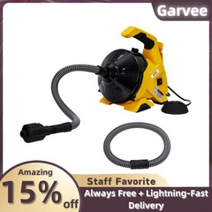 Electric Drain Auger 30Ft x 3/10In Auto-feed Sewer Snake Drain Cleaner Machine