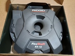 RIDGID K9-12 FlexShaft Wall-to-Wall Drain Cleaner, 1/4 in. x 30 ft. &ndash; USED ONCE!