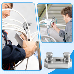 3 Pcs Cable Bending Tool, Connects to 1/2&rdquo; Ratchet, Bends