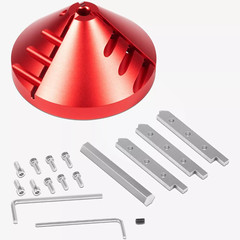 2 in 1 PVC Deburring & Chamfer Tool for PVC / ABS Pipes OD0.92-3.89&Prime; ID0.75-3.5