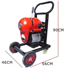 60m 2.2KW Large-scale Sewer Pipe Dredging Machine 40-800mm Auto Pipe Cleaning