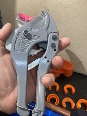 HDX Ratcheting PVC Cutter & Sharkbite 1/2&Prime; x 1/2&Prime; Lead Free Slip Coupling & More