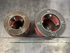 Reed R12+ 1-1/4&Prime; & 2&Prime; NPT Drophead Die Head Pipe Threader Dies USA