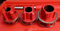 Pipe Threader Ratchet Kit, 1/2&Prime; 3/4&Prime; 1&Prime; Manual Pipe Threading Tool Set