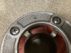 Ridgid 12-R Pipe Threader Threading 2&Prime; Die Ratcheting GOOD TEETH