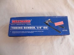 Westward Built Industrial Tough Tubing Bender 1/4&Prime; OD, 3CYU6