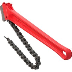 Heavy Duty Chain Wrench, 36 Inch Pipe Tool, 4.5 to 7.5 Inch Capacity