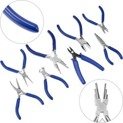 8-Piece Jewelry Making Pliers Tools Set with Storage Bag, for Jewelry Crafting,