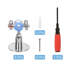 4Pcs Pipe Support, Adjustable Height 30-50mm for OD Pipe 15-19mm