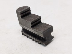 Set of 3 Unbranded 734 Lathe Chuck Jaws as shown in photos, marked 1, 2, 3