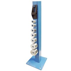 Manual Floor Mountable Pedestal Compact Metal Bender Bending 7 Dies 1&Prime; &ndash; 3