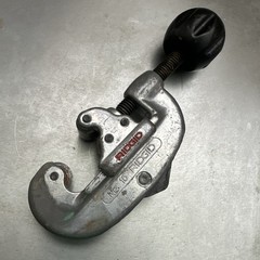 Ridgid No. 15 3/16 to 1-1/8 O.D. Tubing Cutter. Made in USA