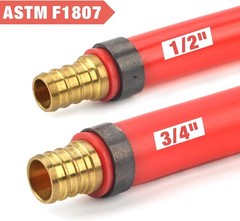Crimping Tool Kit with PEX Crimpers, for 1/2&rsquo;&rsquo; & 3/4&rsquo;&rsquo; Copper Crimp Rings