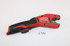 Milwaukee 2471-20 M12 Cordless Copper Tubing Cutter &ndash; Red-used-6706