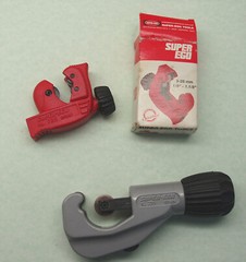 Two Tubing Cutters 1/8&Prime;- 1 1/8&Prime; And 1/4&Prime; to 1 5/8&Prime; Quality Super Ego Brand
