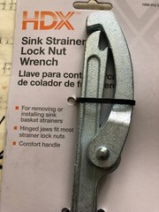 3X NEW HDX Sink Strainer Lock Nut Wrench 1000 012 534