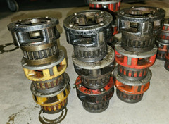 Toledo No. 12 Manual 1 1/2&Prime; Pipe Threading Die for Ratcheting Threader