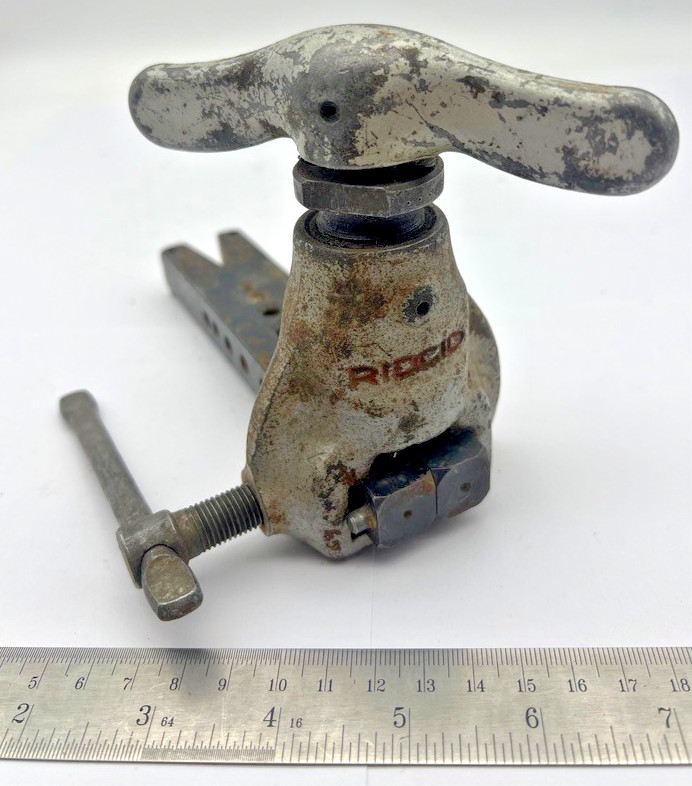 Ridgid 457 Precision Non-Ratcheting 45 Degree Tubing Pipe Flaring Flare Tool USA