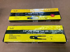 Apollo PEX Crimp Tool Kits 1&rdquo; And 1/2&rdquo;
