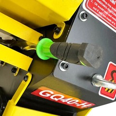 Heavy Electric Steel Bar Cutter Thread Steel Pipe Rebar Processing Machine 220V