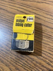 General No.123 Midget Tubing Cutter (1/8&Prime; &ndash; 1/2&Prime;) in box