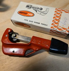 Vtg 1965-75 SUPER EGO No. 732 Tubing Cutter 1/8&Prime; to 1-1/4&Prime; OD Made in SPAIN NOS