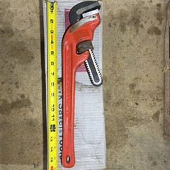 New Old Stock RIDGID Offset Pipe Wrench, E-18, Heavy Duty USA Made