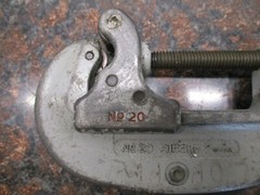 RIDGID 4 PIECE 1/8&Prime; TO 2-1/8&Prime; PIPE CUTTER SET NO.104 NO.10 NO.15 NO.20