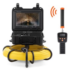 9 In 300ft /91.5m Sewer Camera Pipe Inspection Camera w/ 512hz Sonde