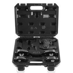 VEVOR 5PCS ProPress Pressing Kit 4PCS Press Rings 1/2&Prime; to 1-1/4&Prime; & R8 Actuator