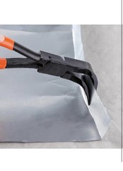 10 Inches Hand Seamers Sheet Metal Tools 90 Jaws Sheet Metal Pliers PVC Bender