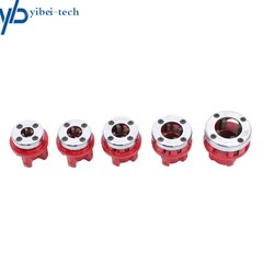 NPT Manual Ratchet Pipe Thread Pipe Reel 6Pack 1/4&Prime; NPT to 1-1/4&Prime; NPT W/Box