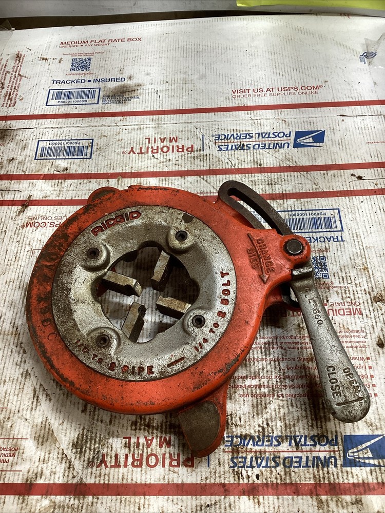 RIDGID #811A Universal Die 1/8&Prime; To 2&Prime; Pipe &ndash; 1/4&Prime; To 2&Prime; Bolt 535 & 300 ED4U 4053