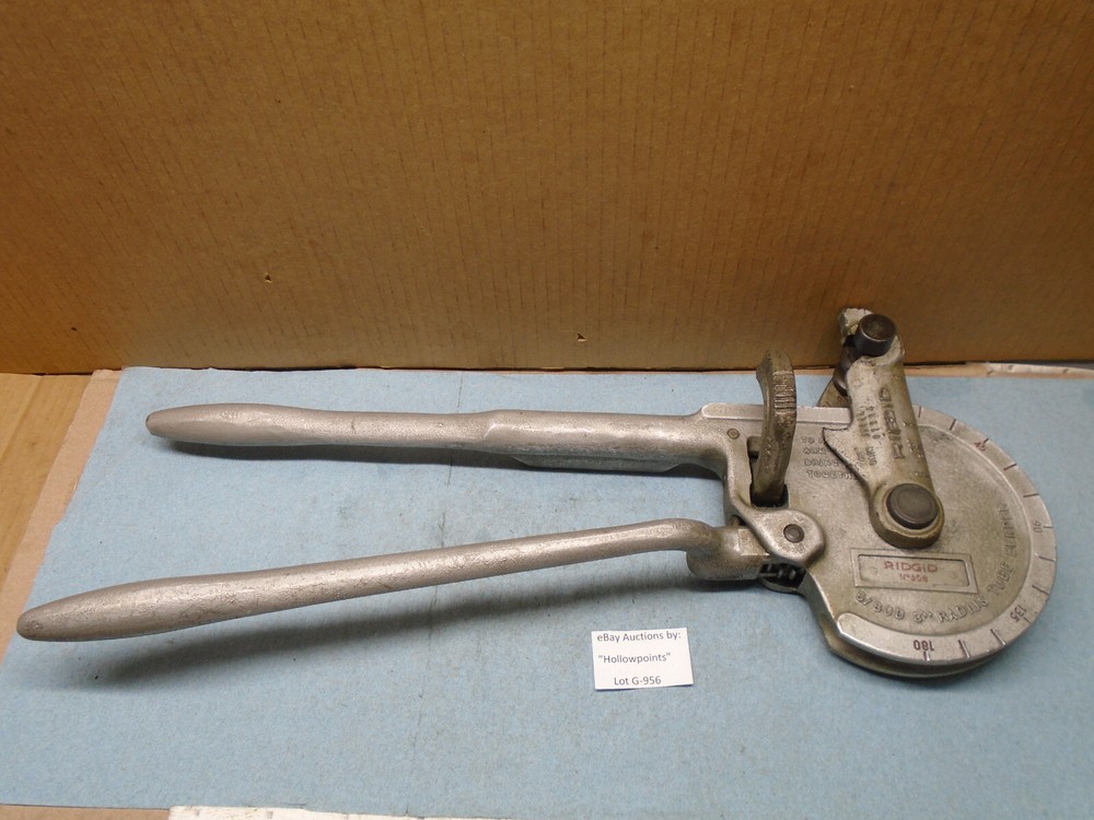 Ridgid 358 35170 Geared Ratchet Tubing Bender for 5/8&Prime; Steel SS Hard K L G956