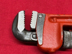 Billings No. 92 Heavy Duty Pipe Wrench, 6&Prime; 1/8-3/4&Prime; Carbon Steel Vintage!