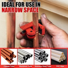 4-Piece Tubing Cutter Set for Heavy Duty Copper, PVC & Stainless Steel, Safe &hellip;